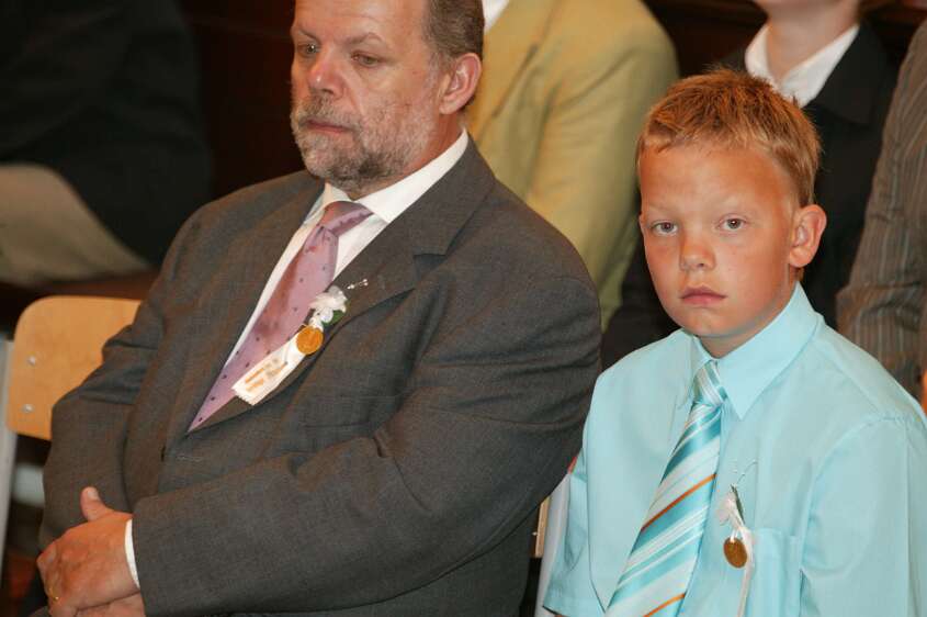 Firmung mit Abt P. Berthold, 8:30h