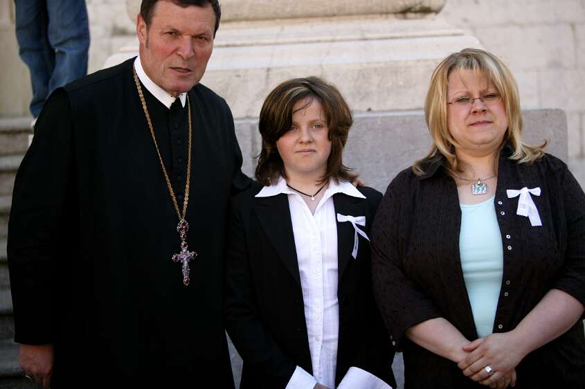 Firmung mit Abt P. Berthold, 8:30h