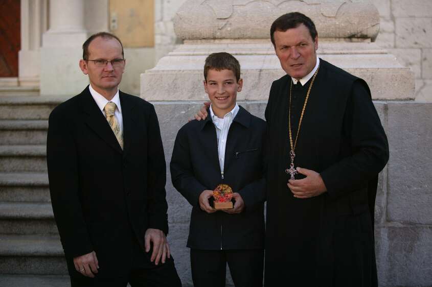 Firmung mit Abt P. Berthold, 8:30h