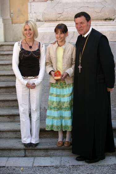 Firmung mit Abt P. Berthold, 8:30h