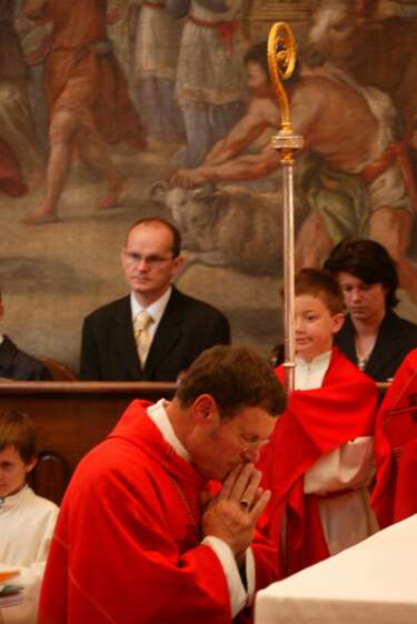 Firmung mit Abt P. Berthold, 8:30h