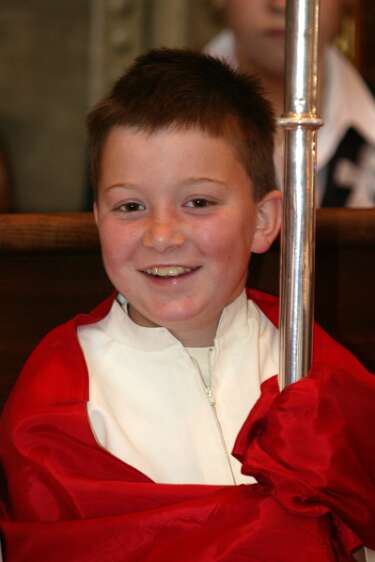 Firmung mit Abt P. Berthold, 8:30h