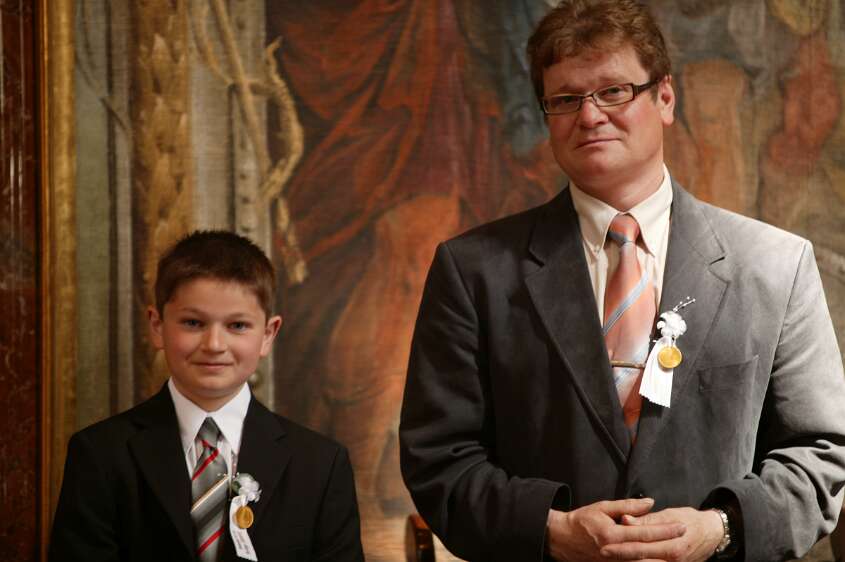 Firmung mit Abt P. Berthold um 10h