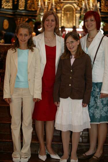 Firmung mit Abt P. Berthold um 10h