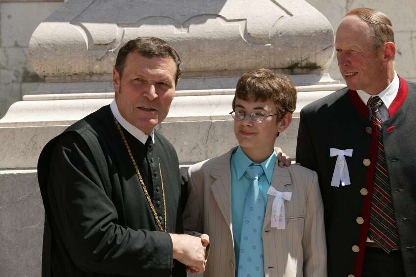 Firmung mit Abt P. Berthold um 10h