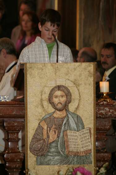 Firmung mit Abt P. Berthold um 10h