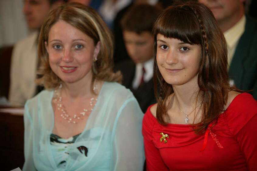 Firmung mit Abt P. Berthold und Prälat Vögt um 10:30h