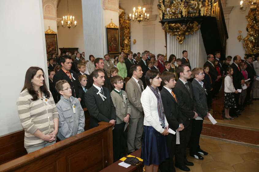 Firmung am 04.05.2008 um 8:30 mit Abt Berthold