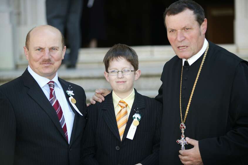 Firmung am 04.05.2008 um 8:30 mit Abt Berthold