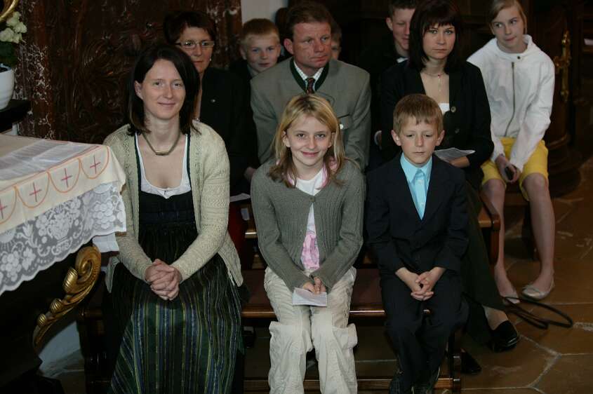Firmung am 10.05.2008 mit den Äbten Heigl und Ellegast