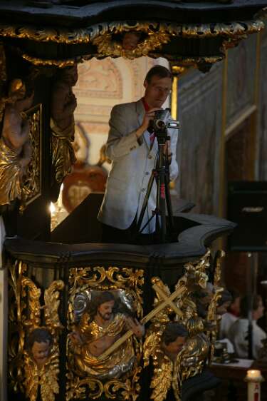 Firmung am 10.05.2008 mit den Äbten Heigl und Ellegast