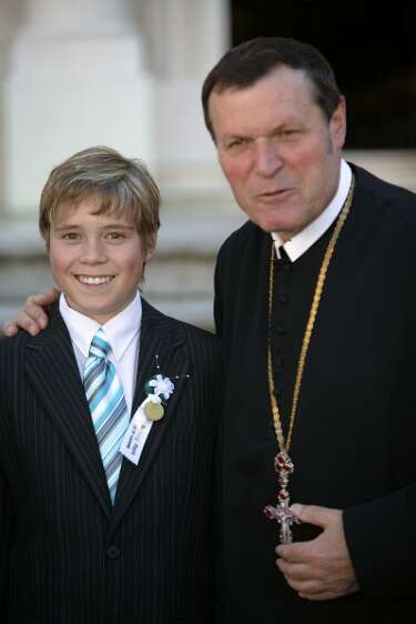 Firmung am 10.05.2008 mit den Äbten Heigl und Ellegast