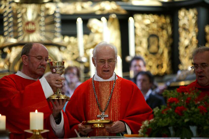 Firmung am 10.05.2008 mit den Äbten Heigl und Ellegast