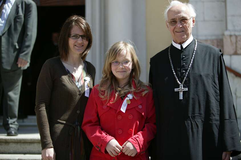 Firmung am 10.05.2008 mit den Äbten Heigl und Ellegast