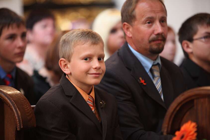 Firmung f�r Angeh�rige der Pfarre Seitenstetten