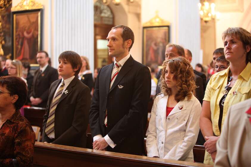 Firmung f�r Angeh�rige der Pfarre Seitenstetten