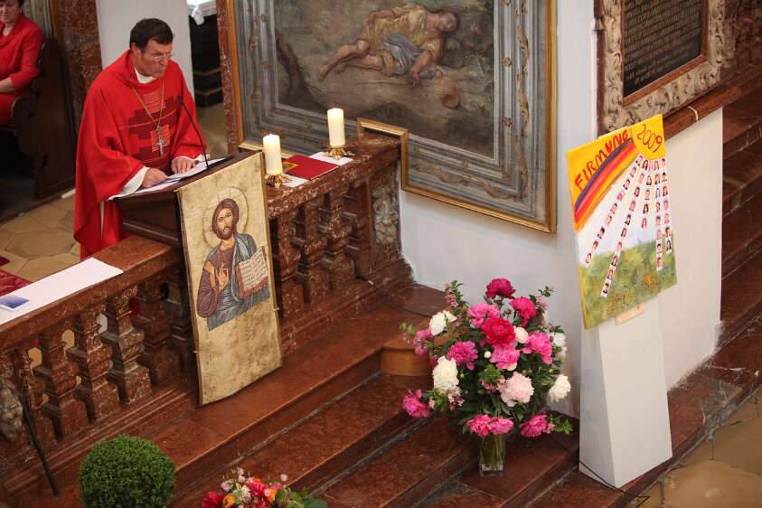 Firmung f�r Angeh�rige der Pfarre Seitenstetten