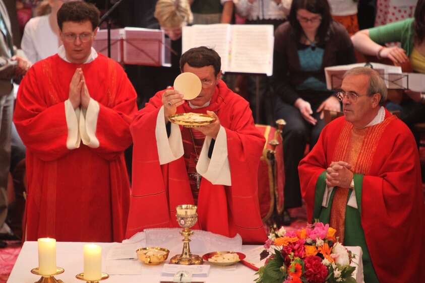 Firmung f�r Angeh�rige der Pfarre Seitenstetten