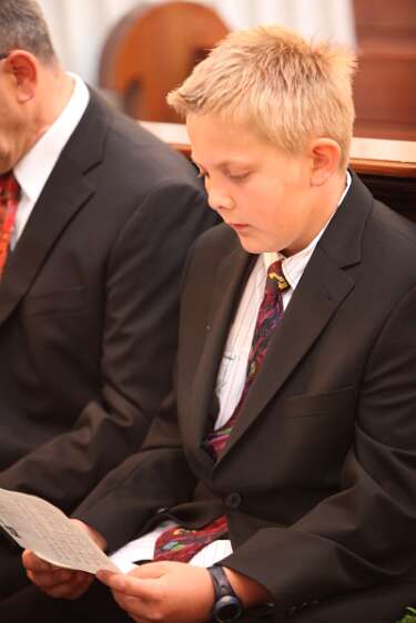 Firmung in Seitenstetten f�r Nachbar-Pfarren