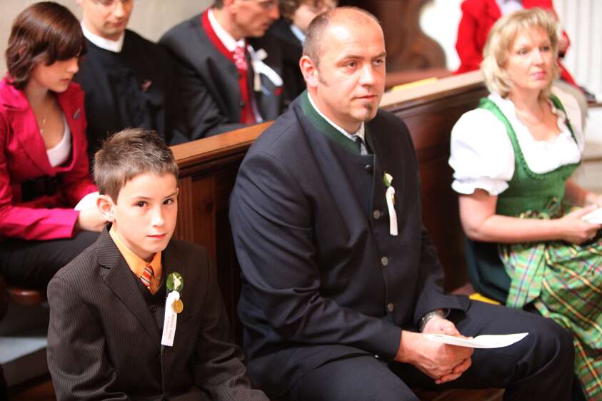 Firmung in Seitenstetten f�r Nachbar-Pfarren