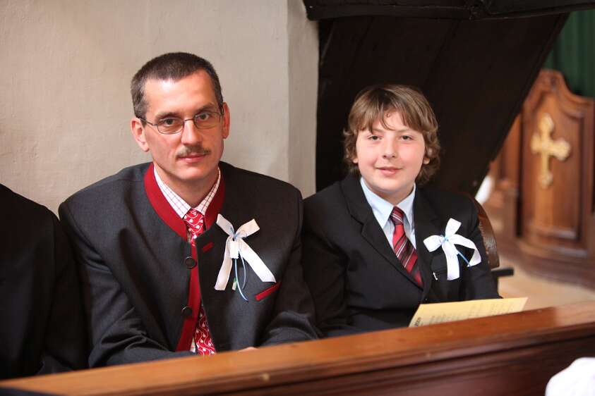 Firmung in Seitenstetten f�r Nachbar-Pfarren