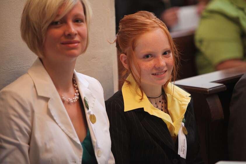 Firmung in Seitenstetten f�r Nachbar-Pfarren