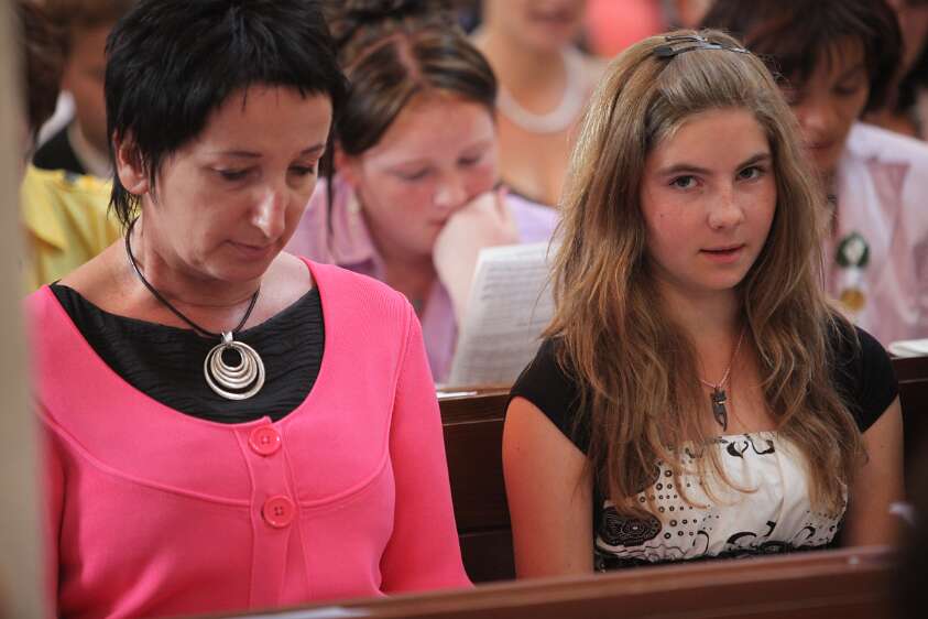 Firmung in Seitenstetten f�r Nachbar-Pfarren