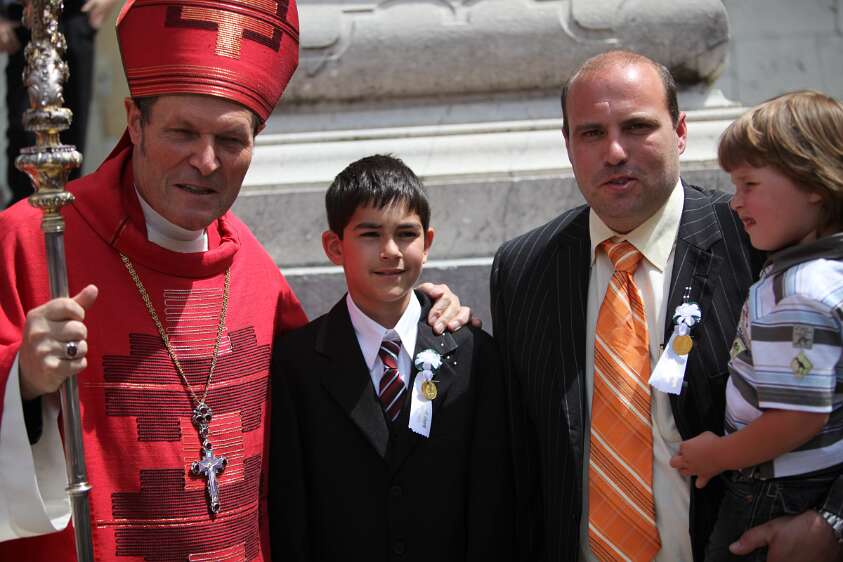 Firmung in Seitenstetten f�r Nachbar-Pfarren