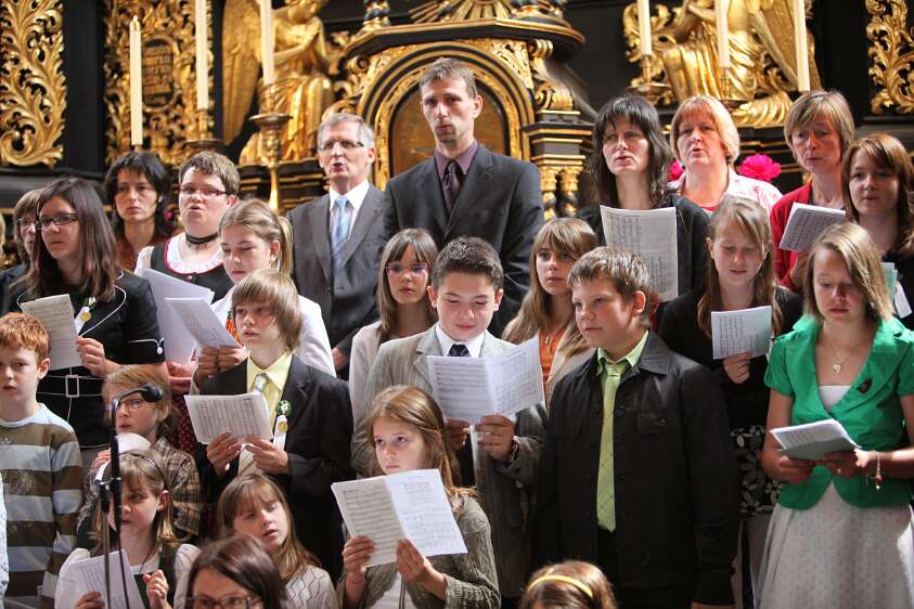 Firmung in Seitenstetten f�r Nachbar-Pfarren