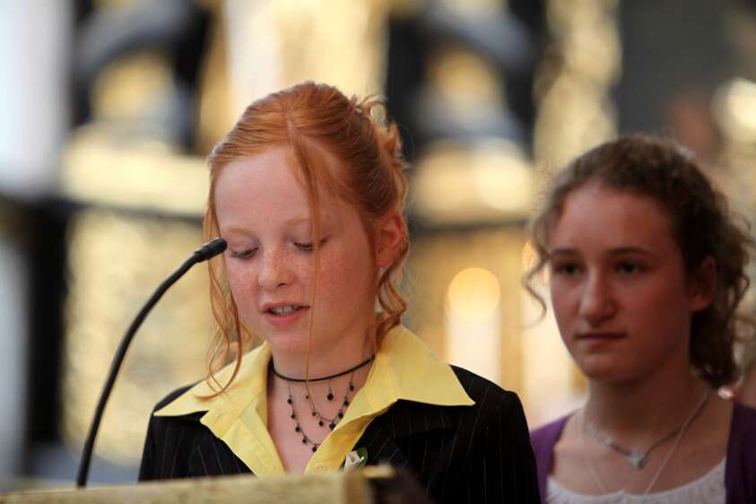 Firmung in Seitenstetten f�r Nachbar-Pfarren