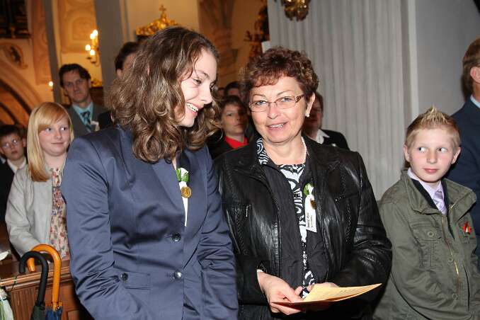 Firmung mit Abt Berthold Heigl und Bischof Philip Anyolo