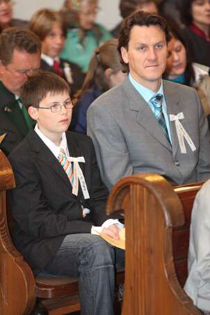 Firmung mit Abt Berthold Heigl und Bischof Philip Anyolo