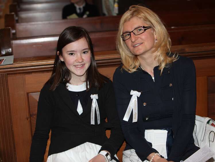 Firmung mit Abt Berthold Heigl und Propst Raimund Breiteneder um 10:30h