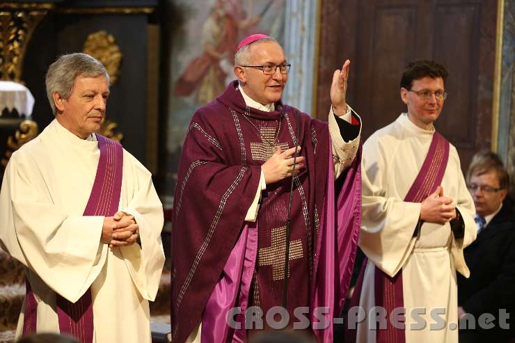 2014.03.23_10.12.12_01.jpg - Mag. Friedrich Schuhböck (Caritasdirektor der Diözese St. Pölten), Weihbischof Dr. Anton Leichtfried und P. Dominik Riegler.
