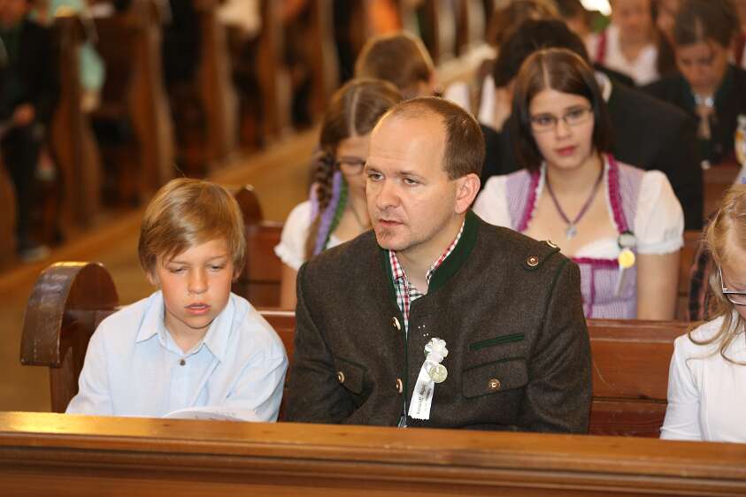 DekantasFirmung am 07.06.2014 08h mit Abt Petrus