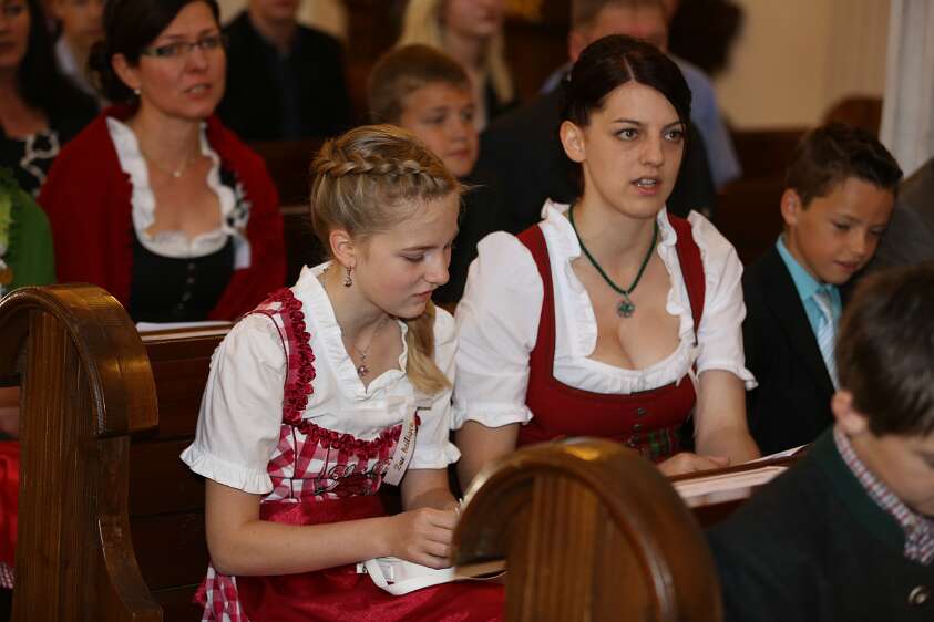 DekantasFirmung am 07.06.2014 08h mit Abt Petrus