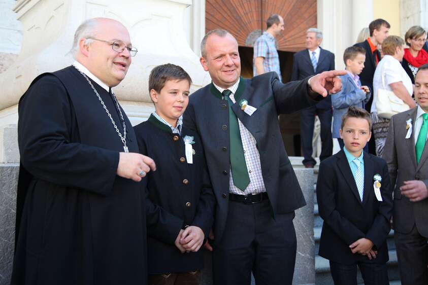 DekantasFirmung am 07.06.2014 08h mit Abt Petrus