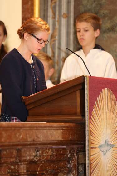 DekantasFirmung am 07.06.2014 08h mit Abt Petrus