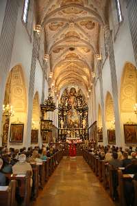 Firmung in Seitenstetten mit Altabt Berthold (10h30h)