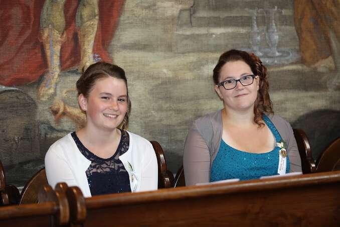 Firmung mit Abt Petrus und Altabt Berthold