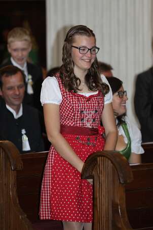 Firmung mit Abt Petrus und Altabt Berthold