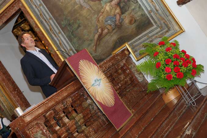 Firmung mit Abt Petrus und Altabt Berthold