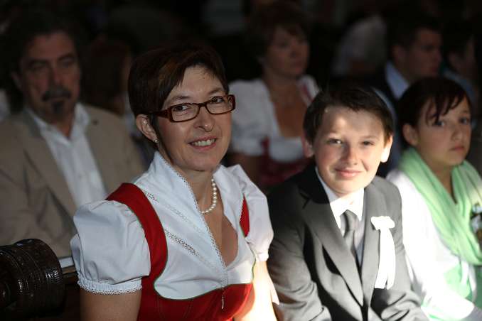 Firmung mit Abt Petrus Pilsinger und Altabt Johannes Gartner (08h)