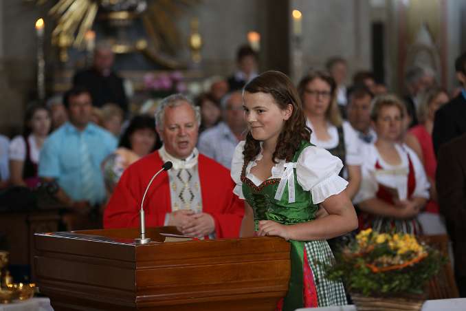 Firmung mit Abt Petrus Pilsinger und Altabt Johannes Gartner (10h30)