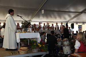 Eröffnung und Segnung der Rotkreuz Bezirksstelle St.Peter/Au