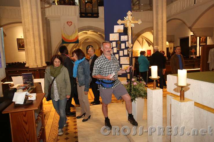 2015.05.29_21.10.31.JPG - Ein Pilger auf dem Weg von Altötting nach Mariazell machte Station bei der LNdK.