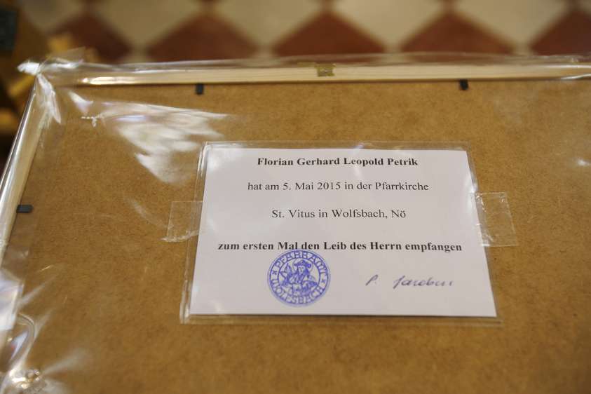 Erstkommunion 2016 in Wolfsbach