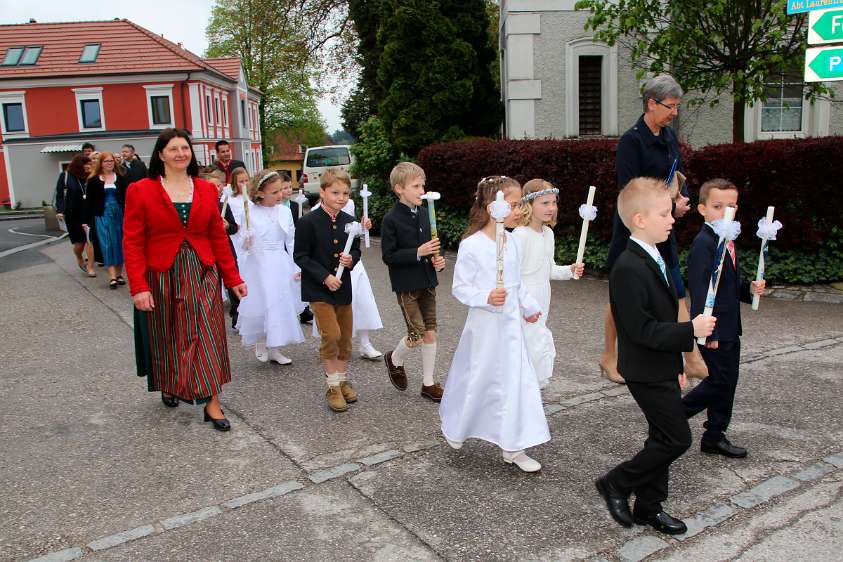 Erstkommunion 2016 in Wolfsbach