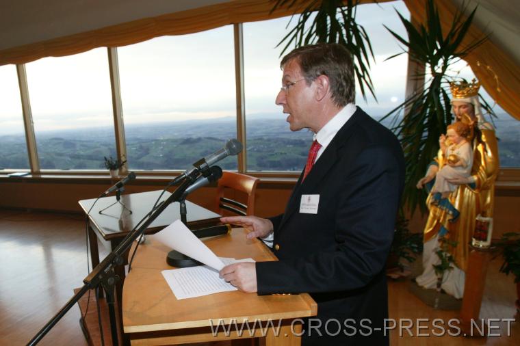 06.04.01_007 DDr. Michael Waldstein, Pr�sident des 'International Theological Institute' in Gaming und dort Professor f�r Neues Testament