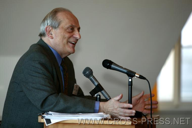 06.04.01_056 Dr. Paul Vitz, Em. Prof. f�r Psychologie, New York University